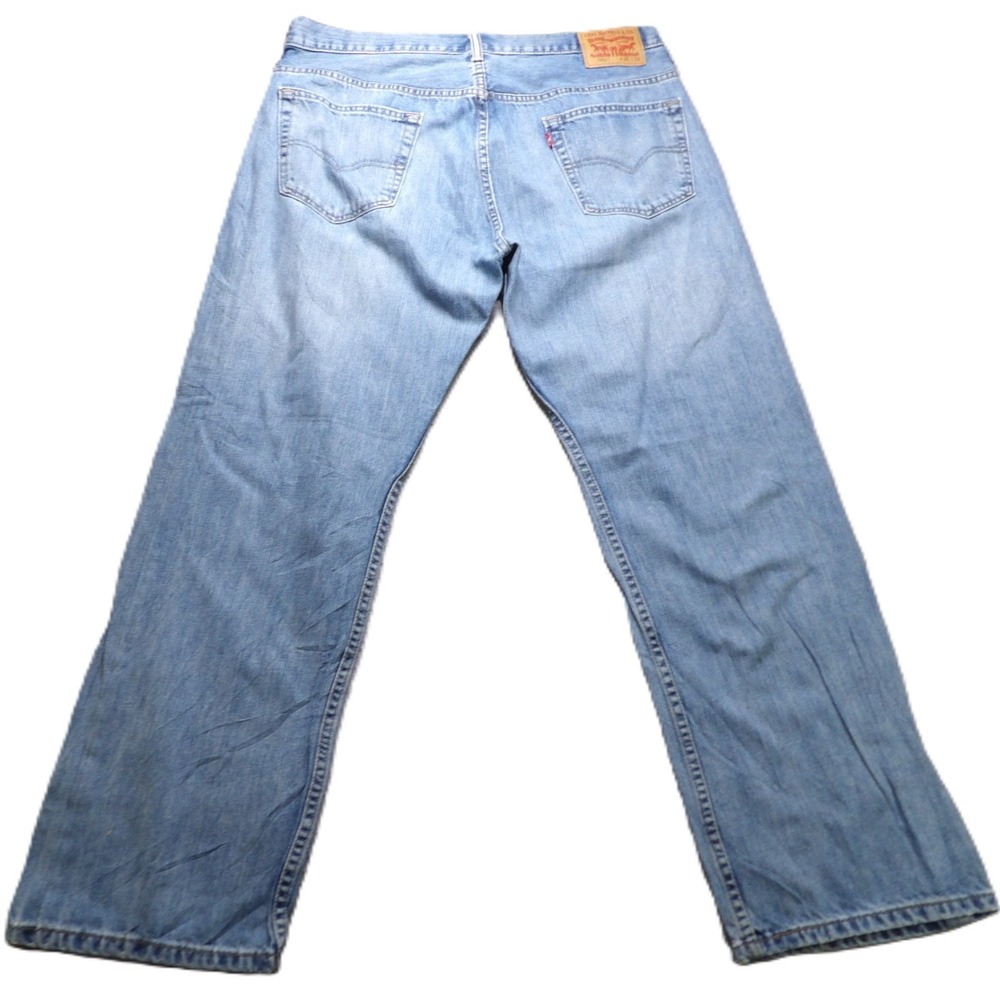 Levi's 569 Loose Straight Jeans Men W36xL32 Blue Denim Relaxed Casual Pants Work